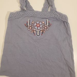 Baby Gap 2T Embroidered Tank